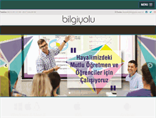 Tablet Screenshot of bilgiyoluyayincilik.com